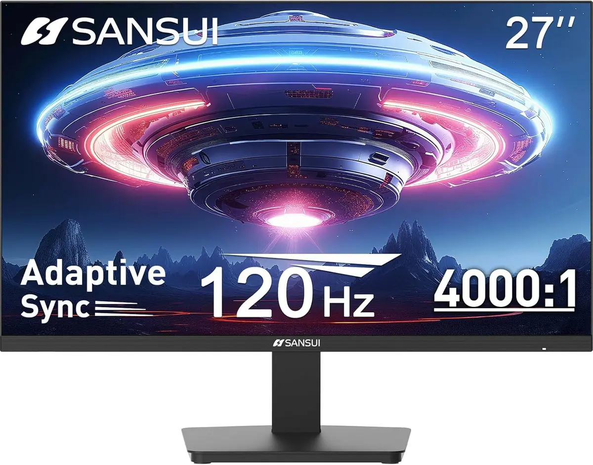 Sansui ES-27F2 Monitor de 27" Full HD 1080p 120 Hz