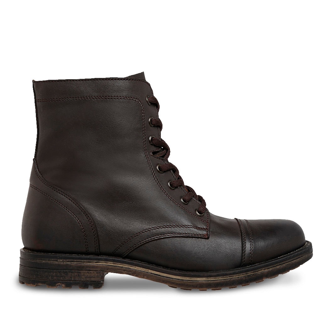 Bota hombre botín vestir Caballero Biker Workland 89725 café — imagen 7