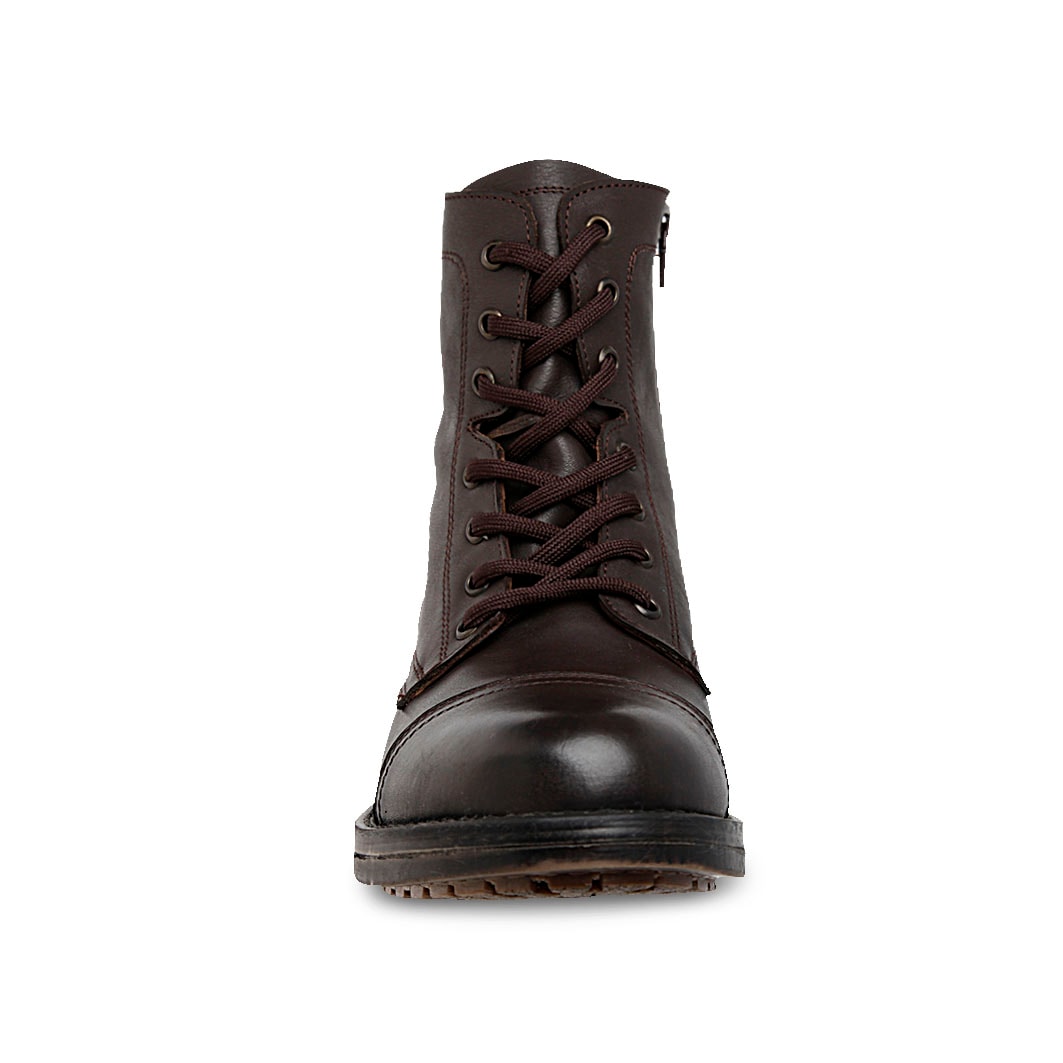Bota hombre botín vestir Caballero Biker Workland 89725 café — imagen 8