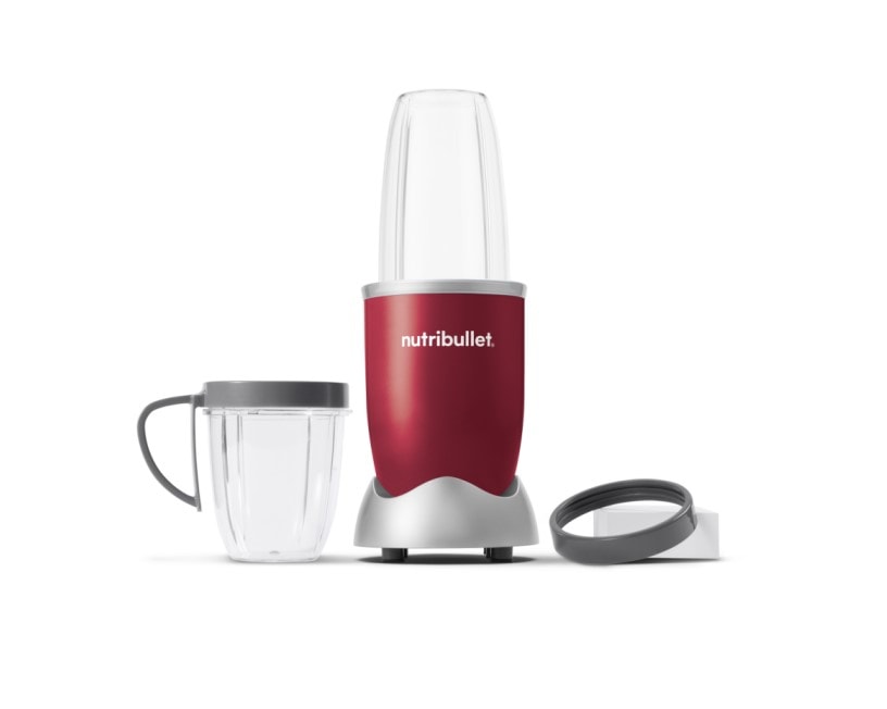 Procesador de Alimentos 6 Piezas 600W, Rojo. Nutribullet