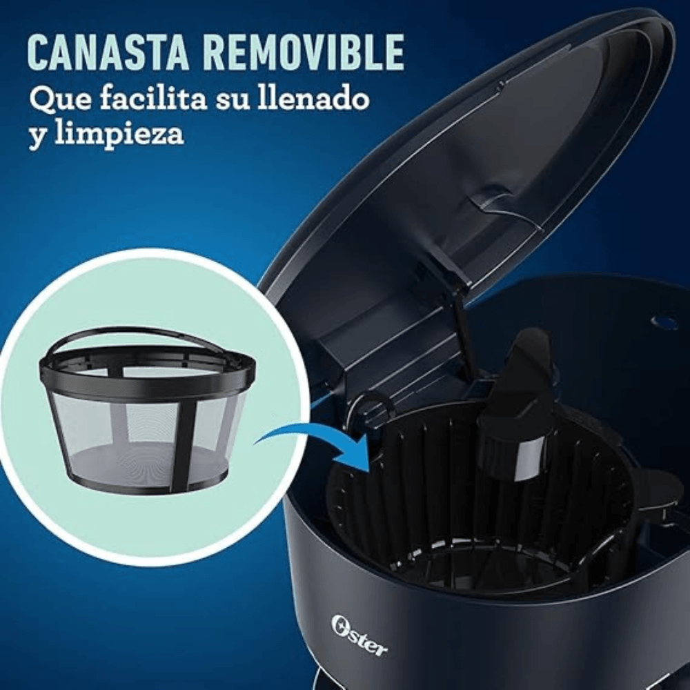 Cafetera Oster 12 Tazas BVSTDCS12BN-13 - Negro — imagen 5