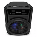 Bocina Link Bits inalámbrica bluetooth, radio FM, USB y microSD. 3 pulgadas