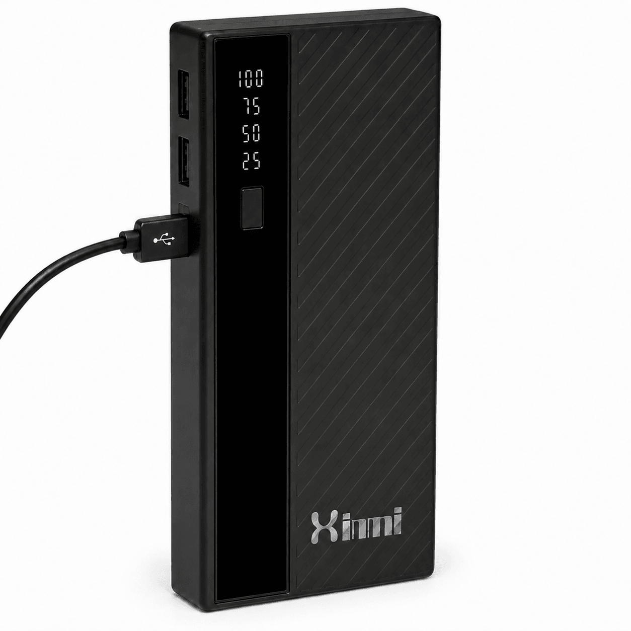 Power bank de 20000mah con entrada 2.1a, lampara y 3 puertos usb — imagen 1