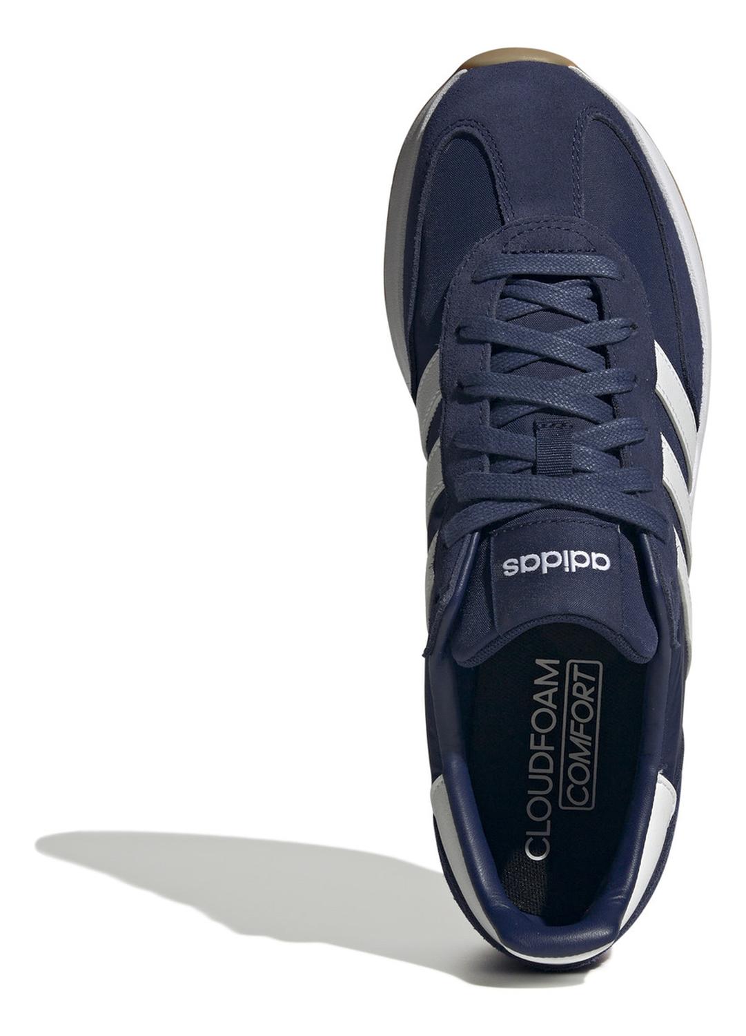 Tenis adidas Hombre Run 72 Azul Original Casual Ligero Cómodo Agujetas Ajustables Para Caballero — imagen 8