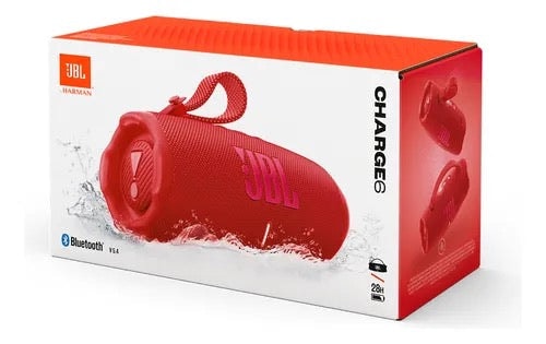 Bocina Inalámbrica JBL Charge 6 - Rojo — imagen 7