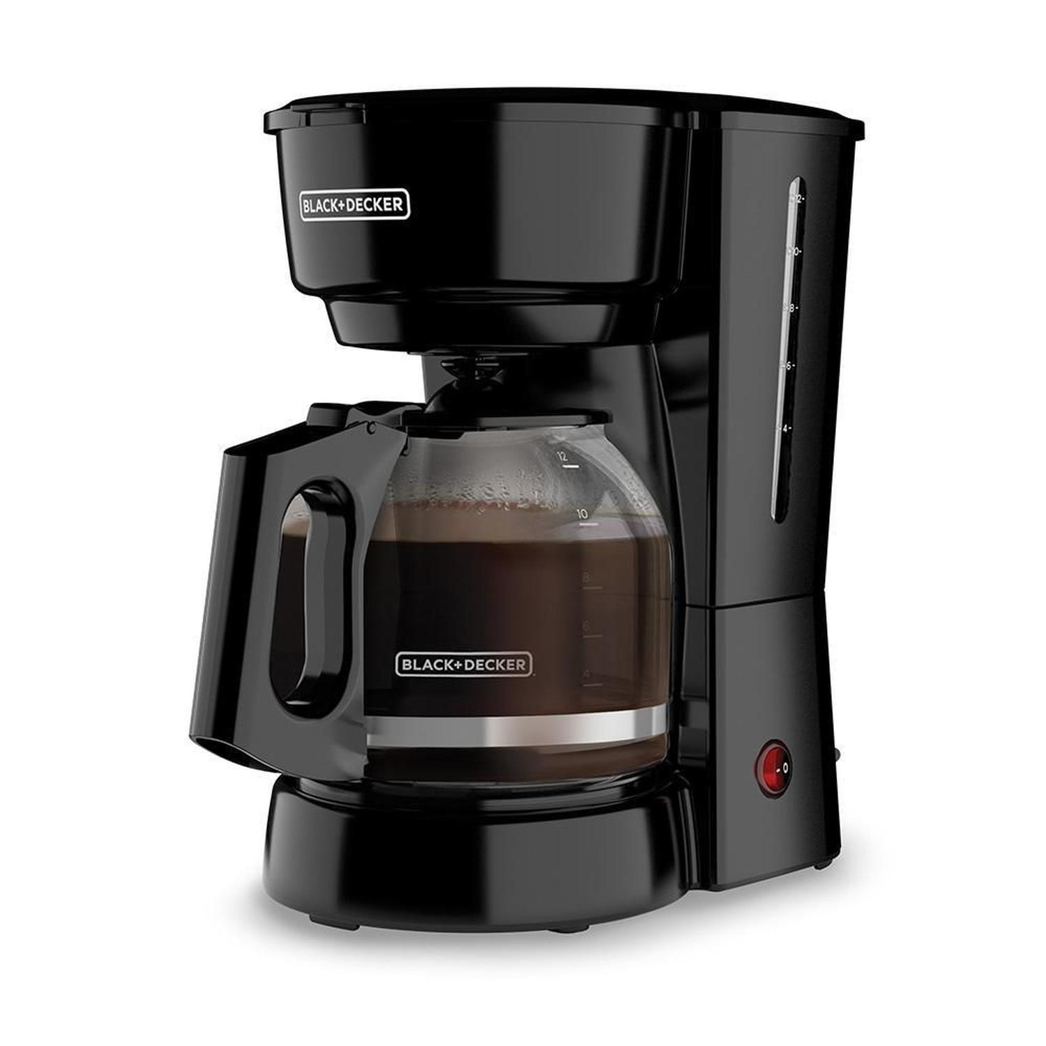 CAFETERA BLACK AND DECKER CM0915BKLA BASICA 12 TAZAS NEGRO — imagen 1