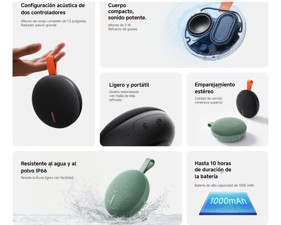 Bocina Xiaomi Sound Essential — imagen 2