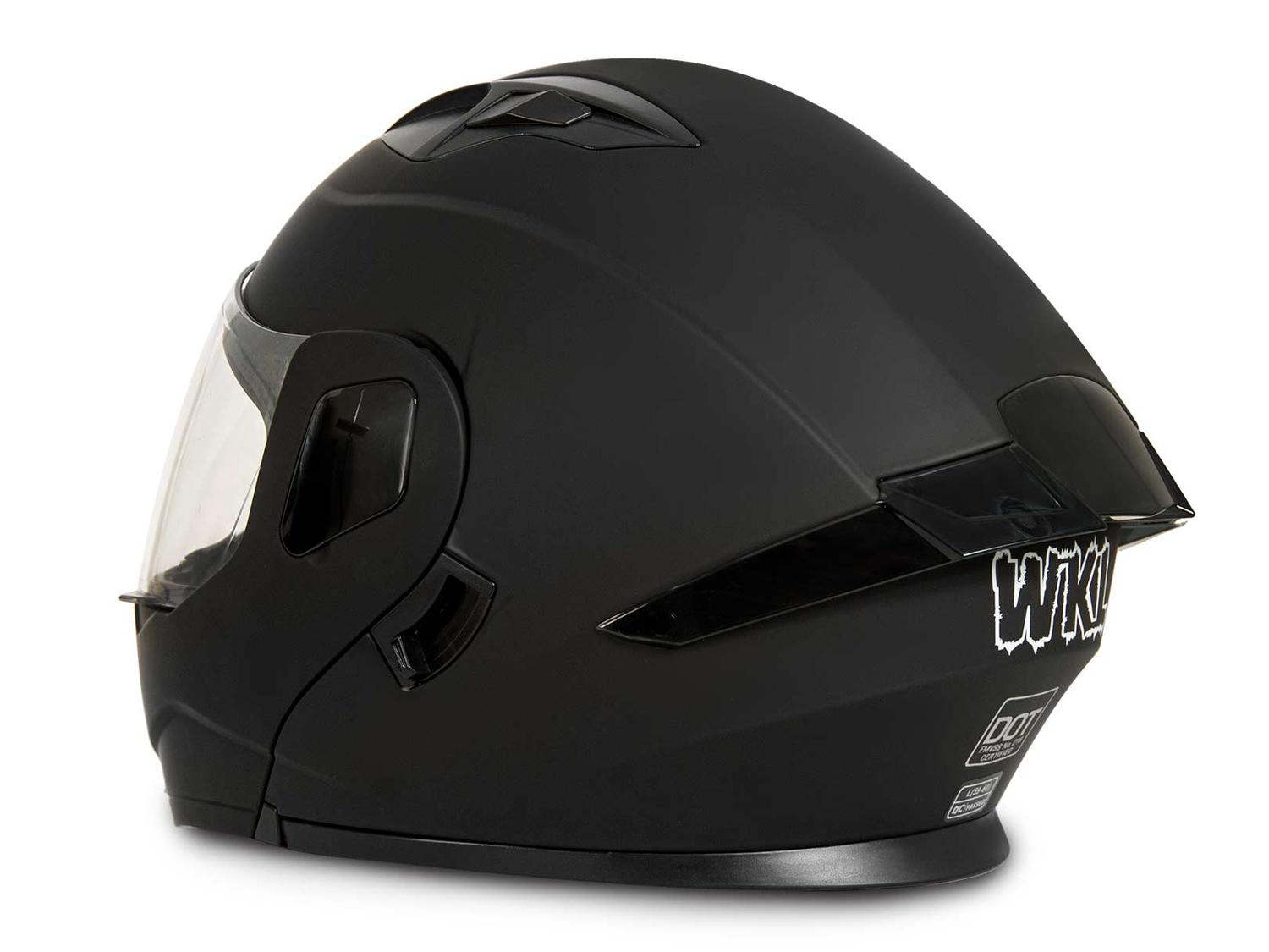 Casco motocicleta certificado DOT abatible moto WKL CH-103 — imagen 6