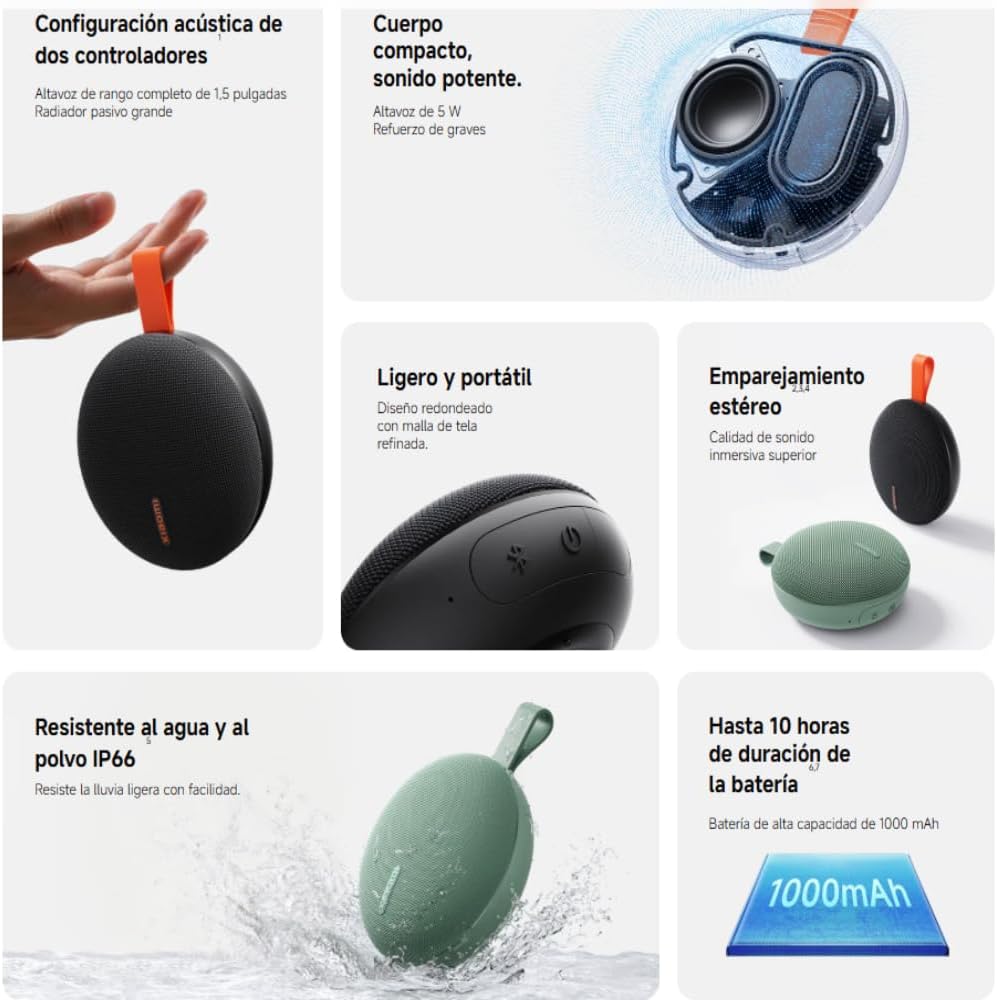 Bocina Portátil Xiaomi Sound Pocket Essential — imagen 3