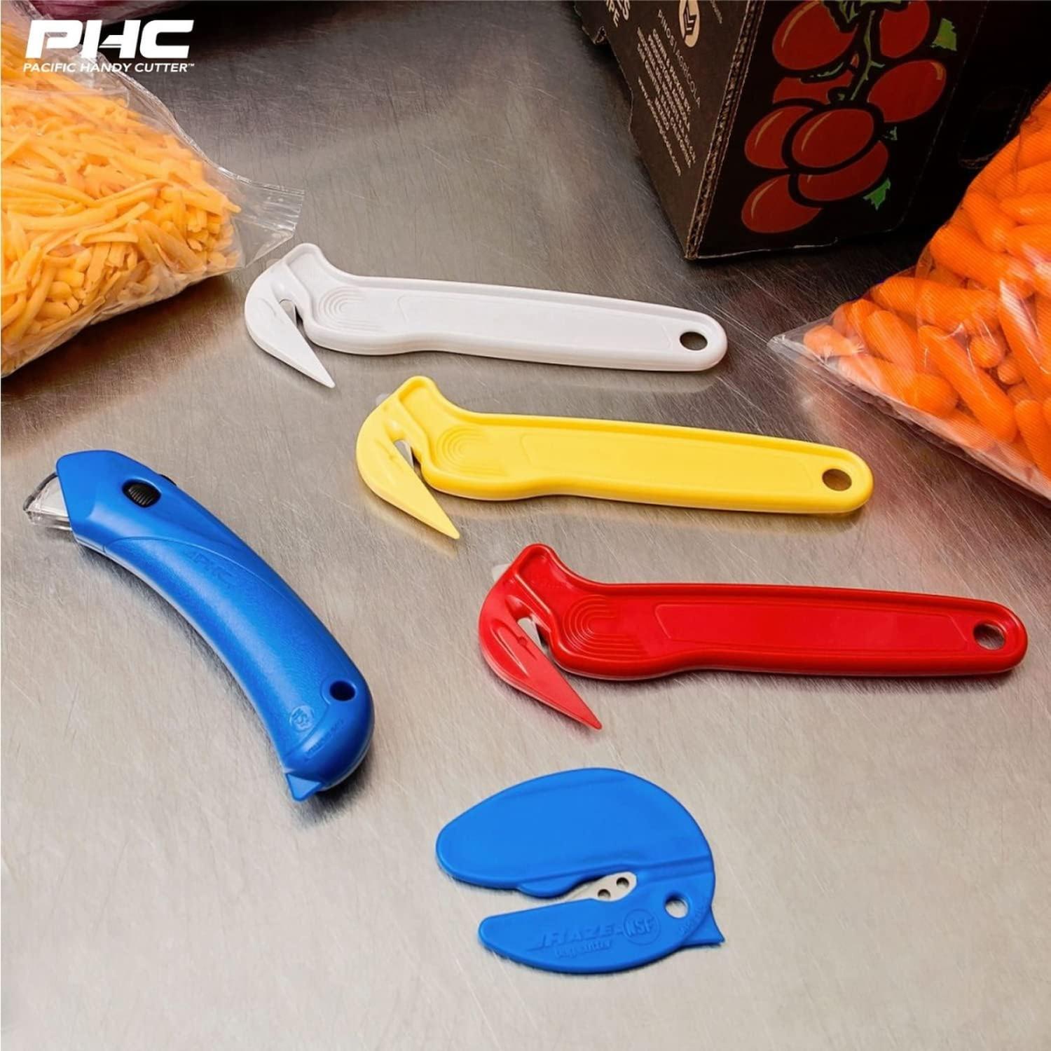 Cutter De Seguridad Pacific Handy Cutter Rsc-432 Con Cuchilla Retráctil Automática, Diseño Ergonómico Y Resistente Para Abrir Cajas Y Empaques En Restaurantes, Supermercados, Tiendas Y Almacenes — imagen 7