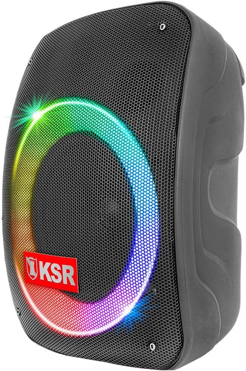 BAFLE BOCINA KAISER KSW-5006 4 PUL RECARGABLE BT RADIO FM USB — imagen 3