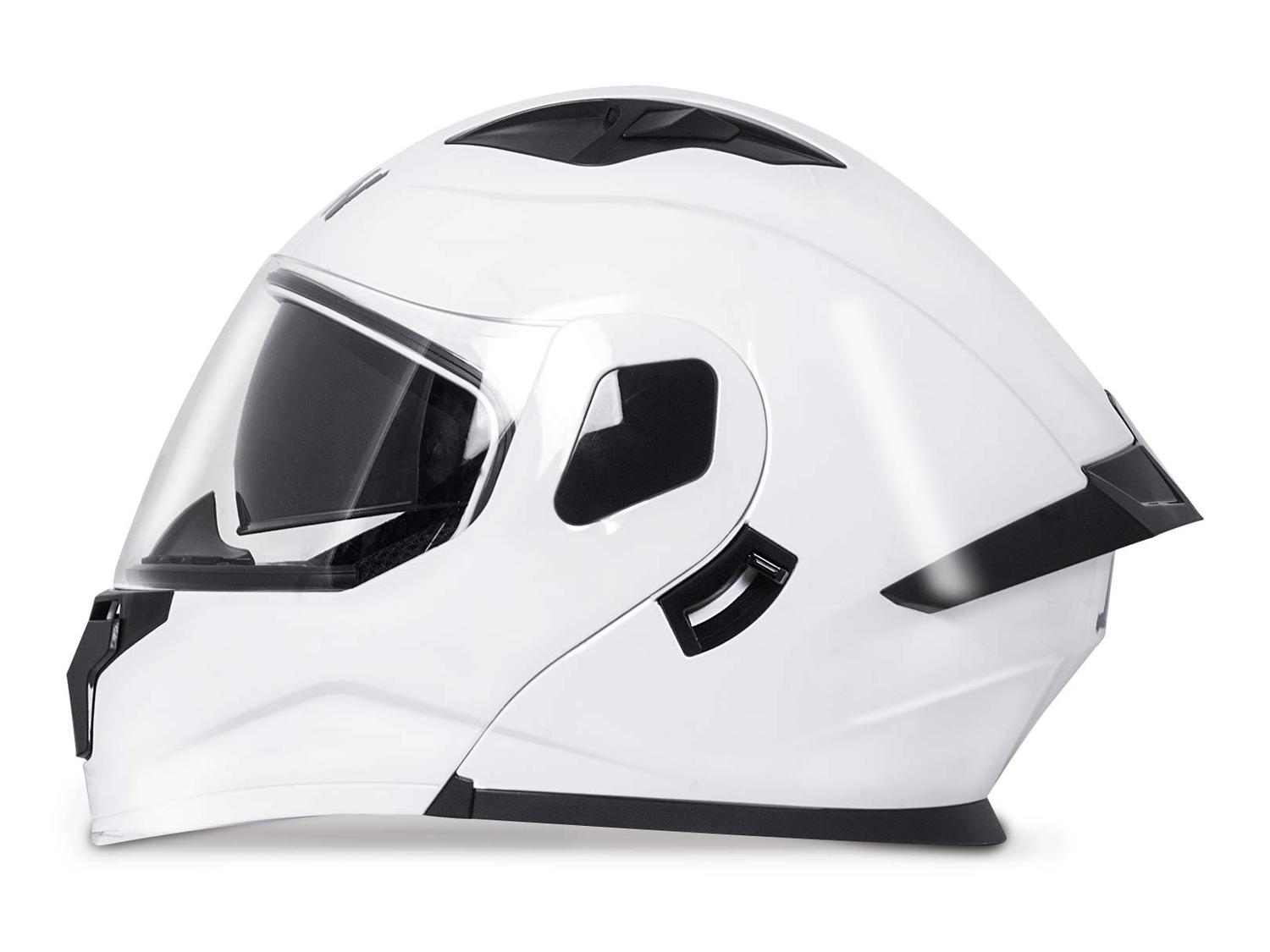 Casco motocicleta certificado DOT abatible moto WKL CH-103 — imagen 11
