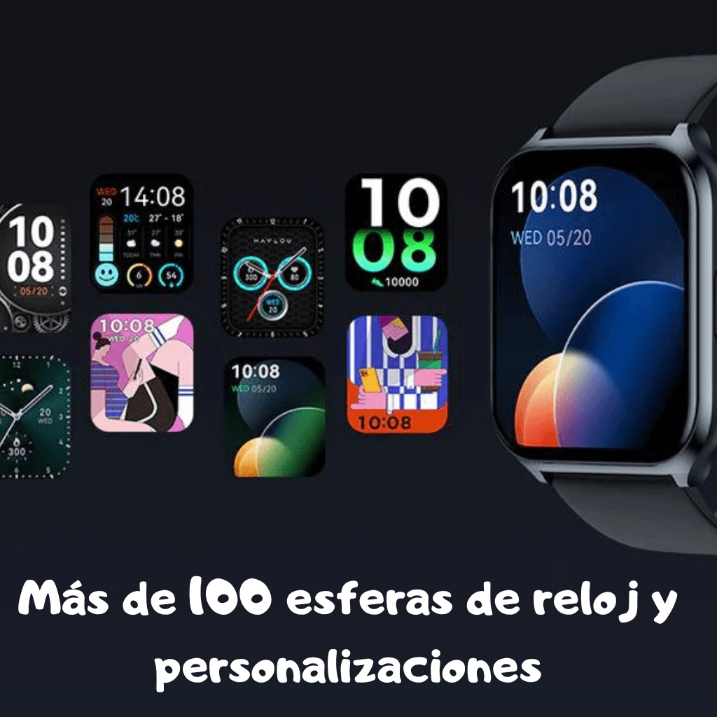 Smartwatch Filwans GTS Mini Plata Pantalla 1.85'' HD, Llamadas Bluetooth, Salud y Fitness, Batería de Larga Duración, IP68 — imagen 14