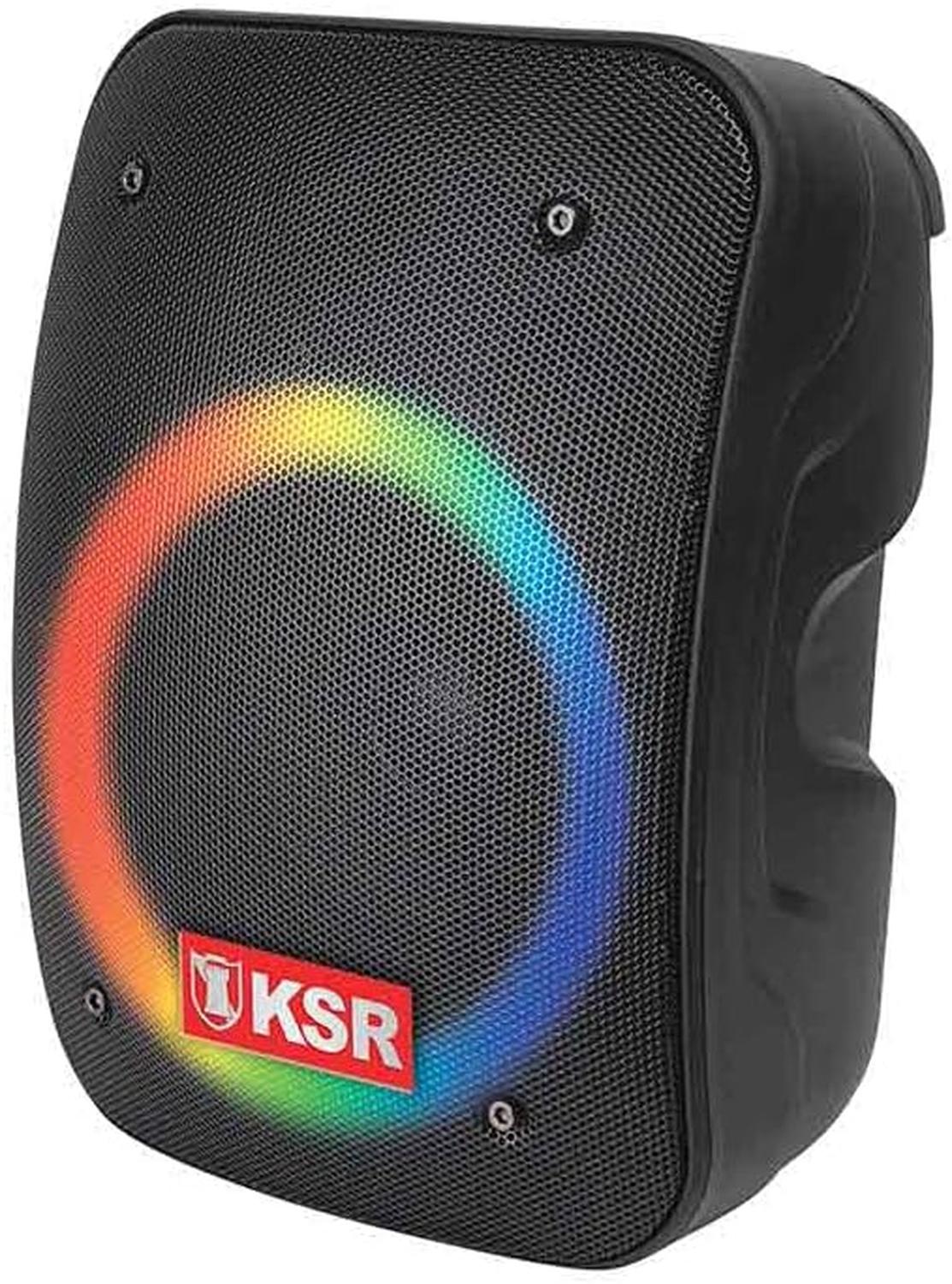 BAFLE BOCINA KAISER KSW-5006 4 PUL RECARGABLE BT RADIO FM USB — imagen 2