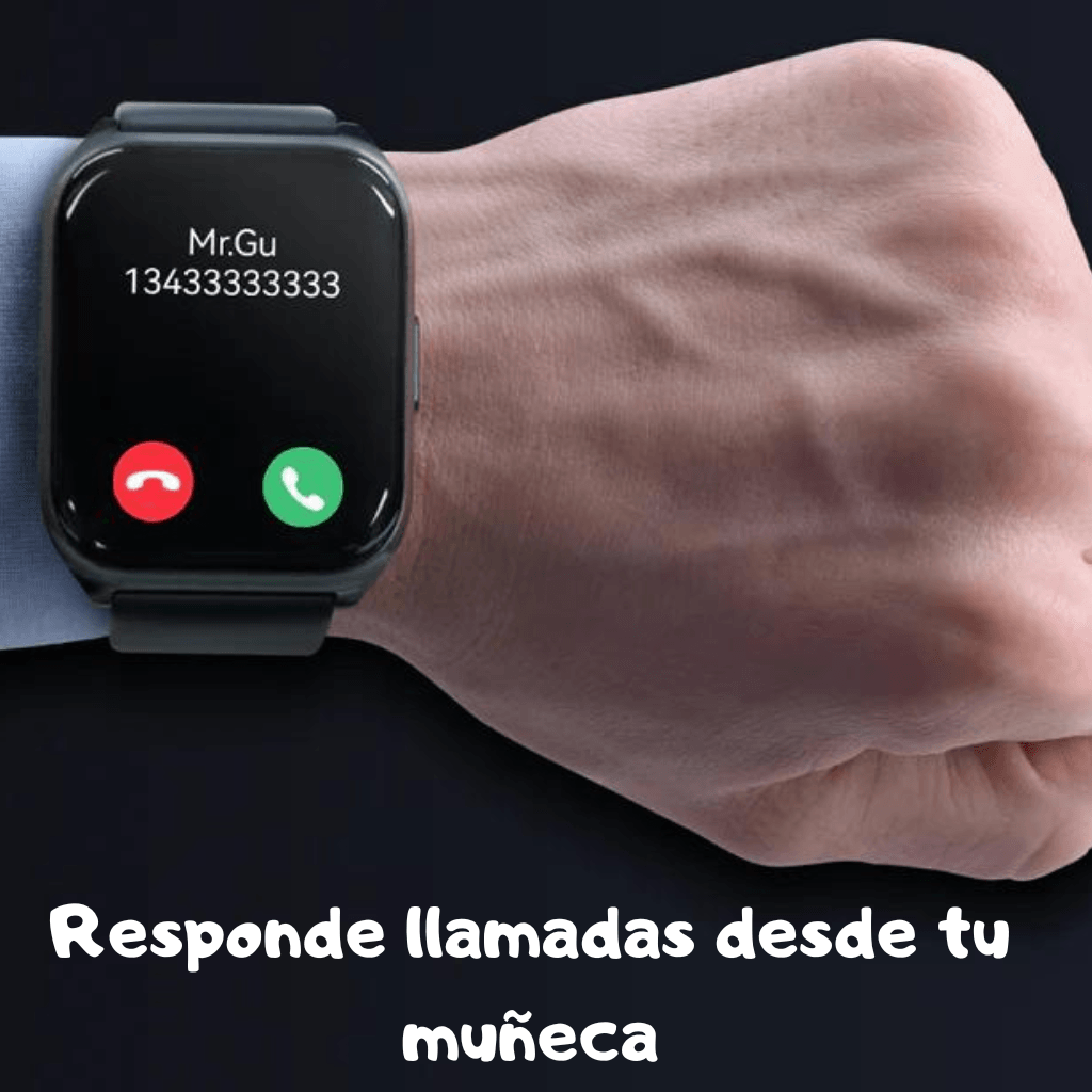 Smartwatch Filwans GTS Mini Plata Pantalla 1.85'' HD, Llamadas Bluetooth, Salud y Fitness, Batería de Larga Duración, IP68 — imagen 16