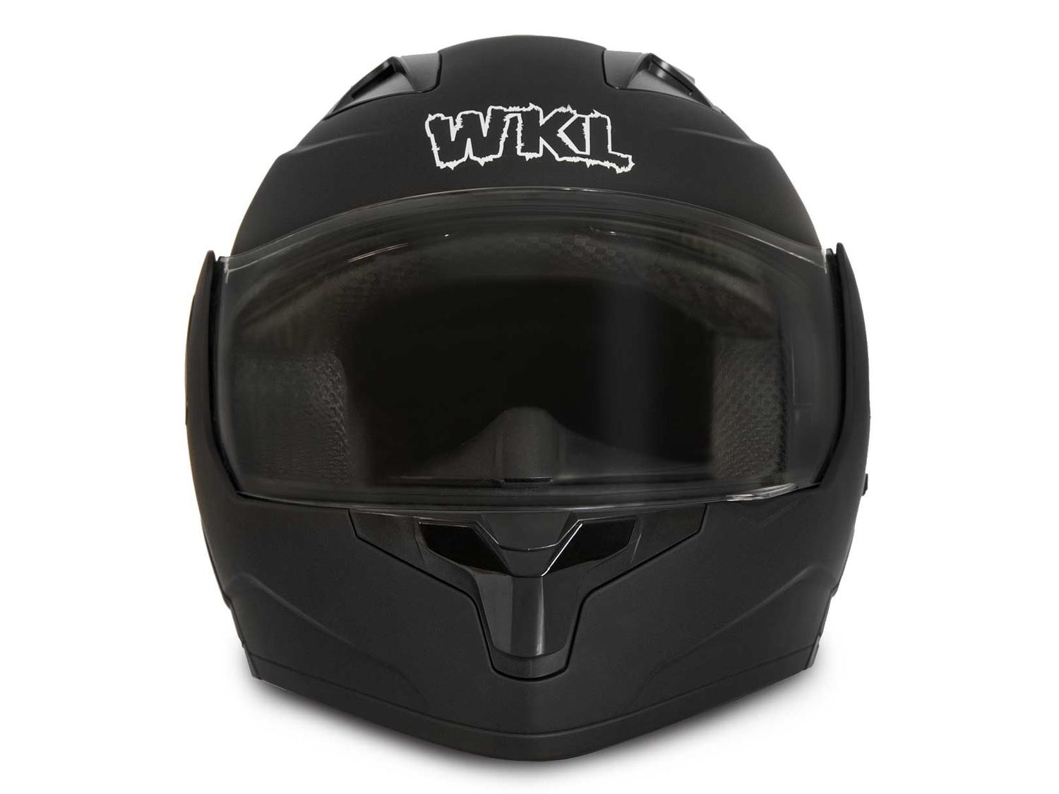 Casco motocicleta certificado DOT abatible moto WKL CH-103 — imagen 4