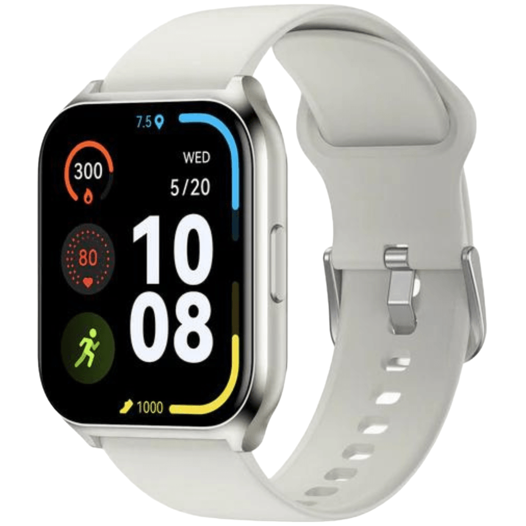 Smartwatch Filwans GTS Mini Plata Pantalla 1.85'' HD, Llamadas Bluetooth, Salud y Fitness, Batería de Larga Duración, IP68 — imagen 3