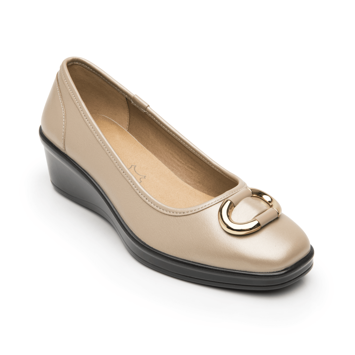 Zapato Flexi Dama Dorado Confort Para Mujer — imagen 3