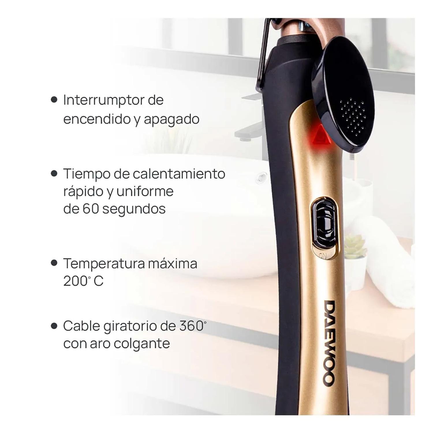 Rizadora de cabello con cepillo Daewoo — imagen 5