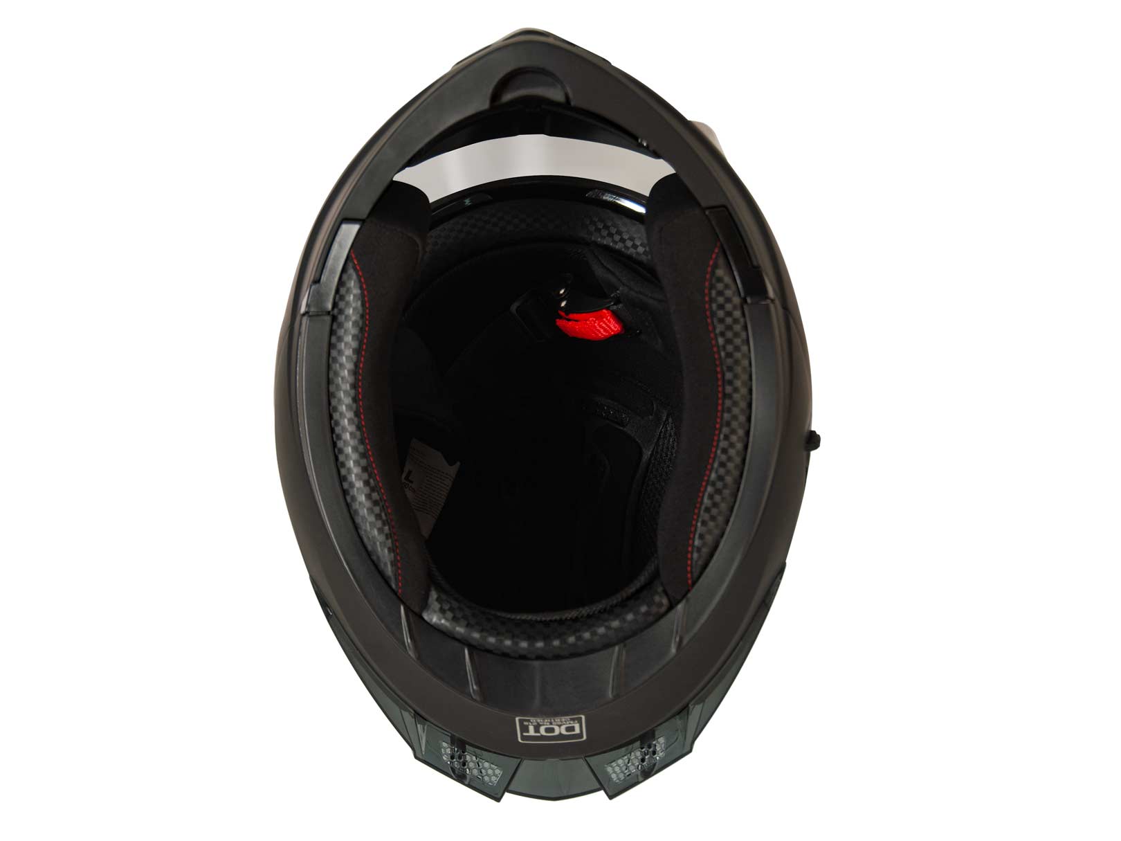 Casco motocicleta certificado DOT abatible moto WKL CH-103 — imagen 29