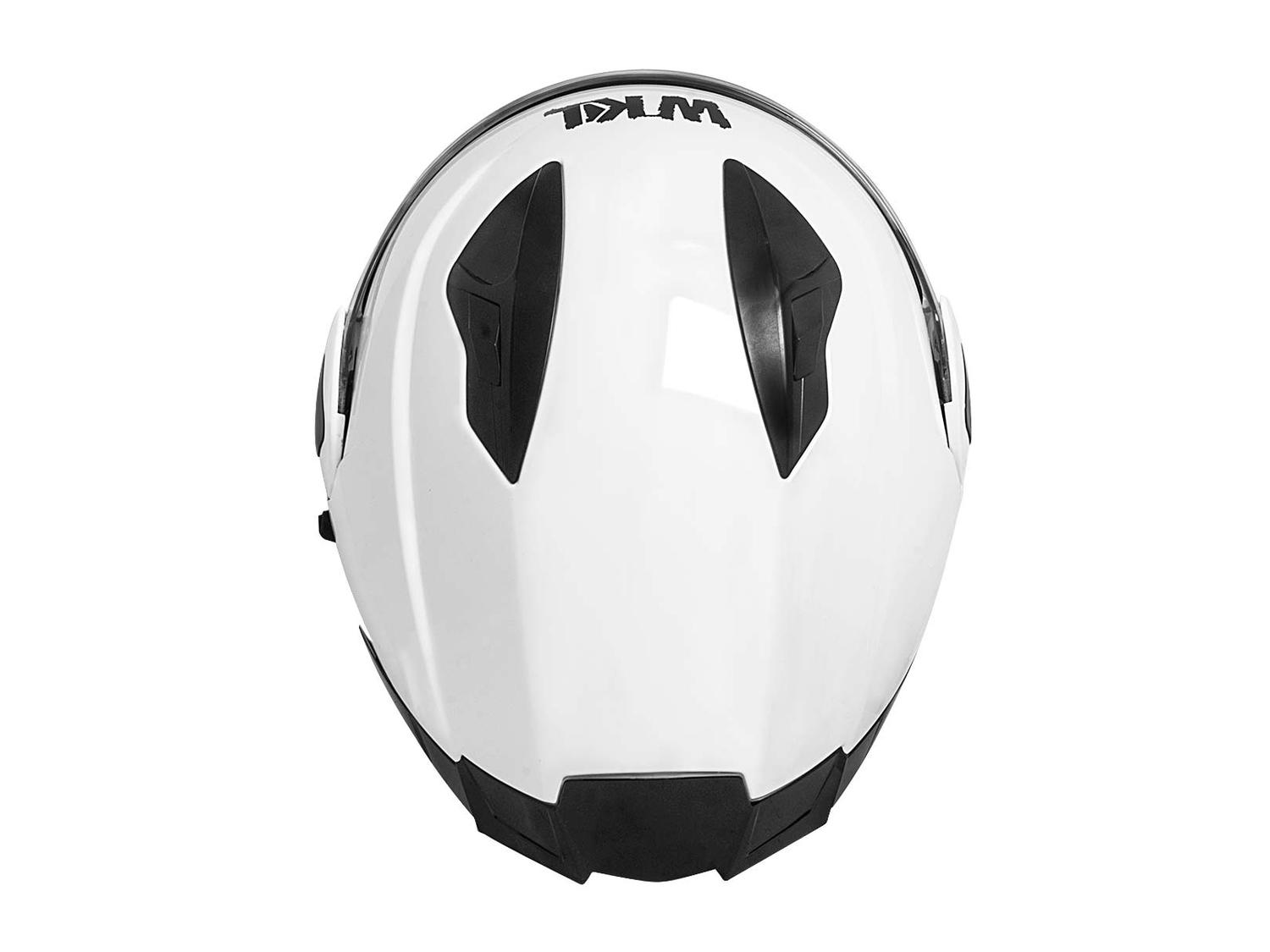 Casco motocicleta certificado DOT abatible moto WKL CH-103 — imagen 14