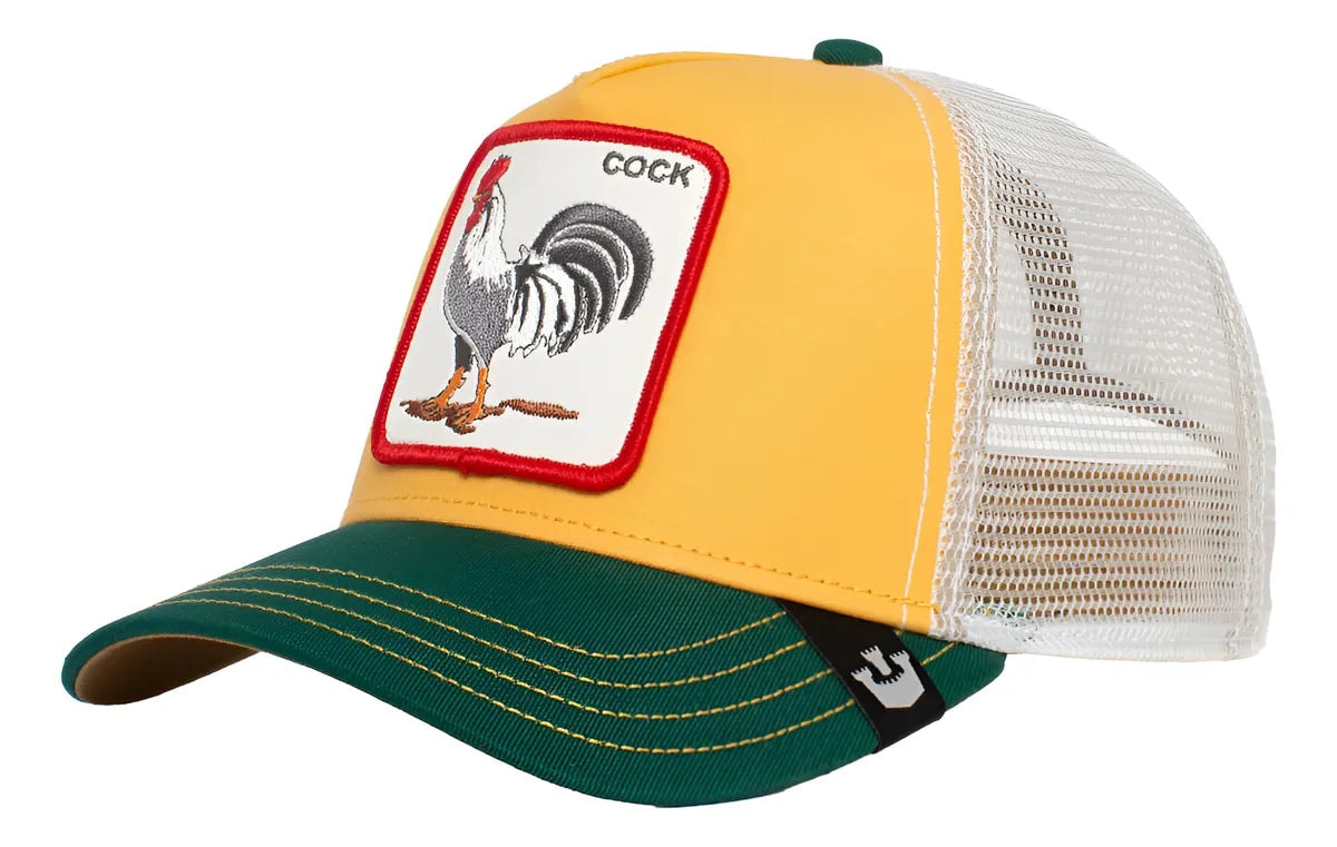 Gorra Goorin Bross The Cock - Amarillo — imagen 2
