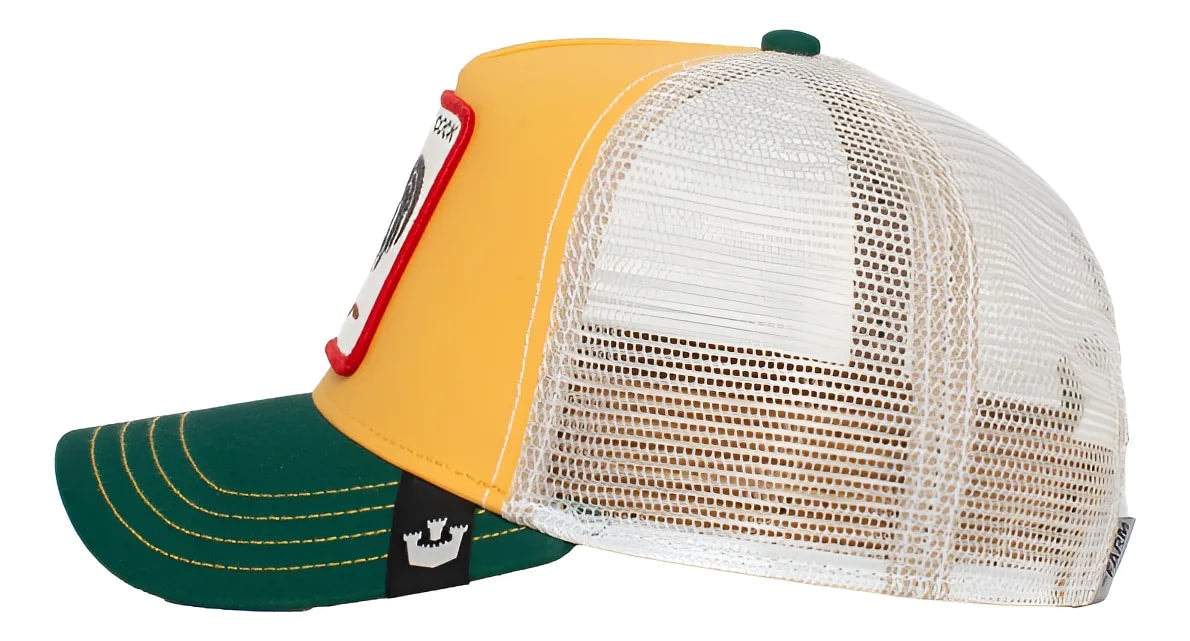 Gorra Goorin Bross The Cock - Amarillo — imagen 4