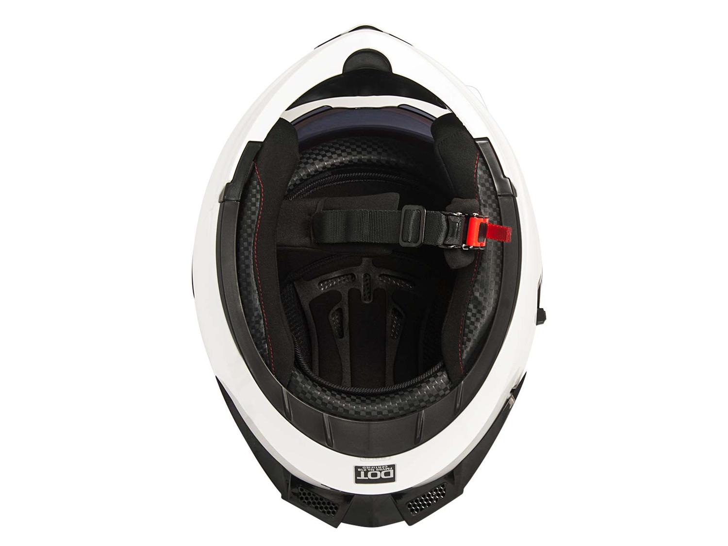 Casco motocicleta certificado DOT abatible moto WKL CH-103 — imagen 16